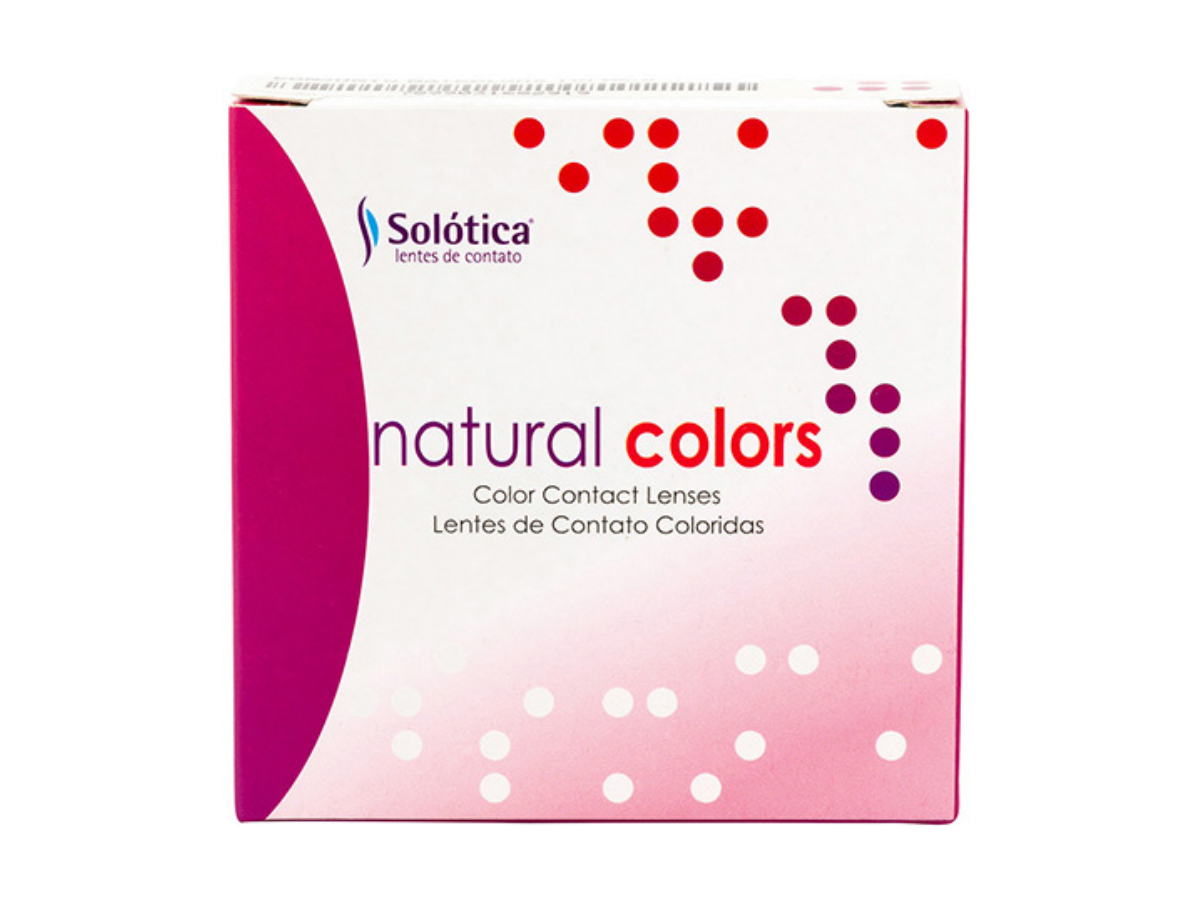 Lente de Contato Conjunto Natural Colors Anual - Solótica